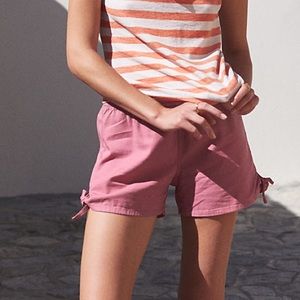 Madewell Pink Shorts with Elastic Waistband Small